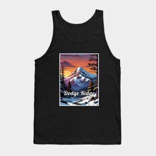 Dodge Ridge ski California USA Tank Top